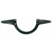 Triple X Race Components TXRSC-EG-0012 19.5 in. Center to Center 0.37in. Thick Aluminum Black Anodize Front Motor Plate for Small Block Chevy