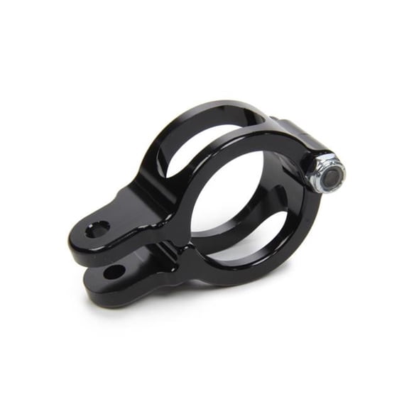 Triple X Race Components TXRSC-TW-5477BLK 1.5 in. Wing Cylinder Adjustable Clamp with Aluminum Sprint Car, Black Anodize