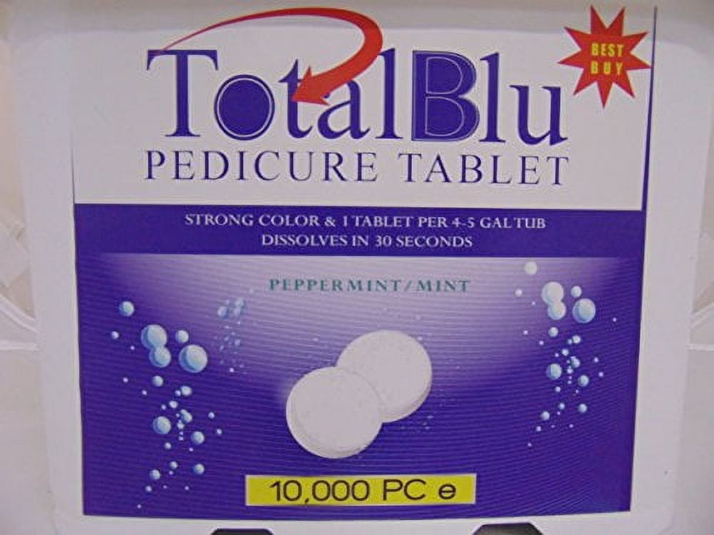 What Is The Blue Tablet Used In Pedicure Water
