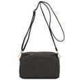 thumbnail image 1 of FashionPuzzle Small Triple Zip Crossbody Bag, 1 of 7