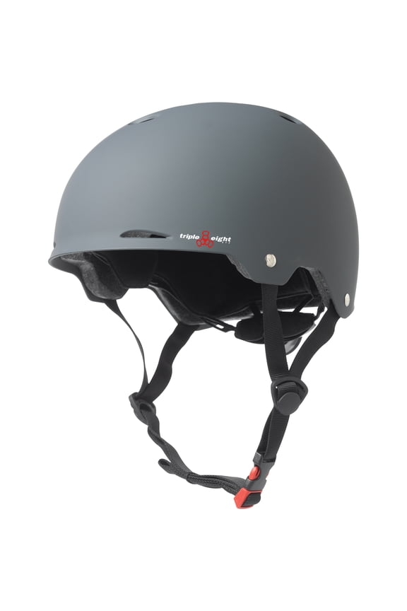 Triple8 Helmet Gotham Skate/Bike Sm-Md Gun-Rbr