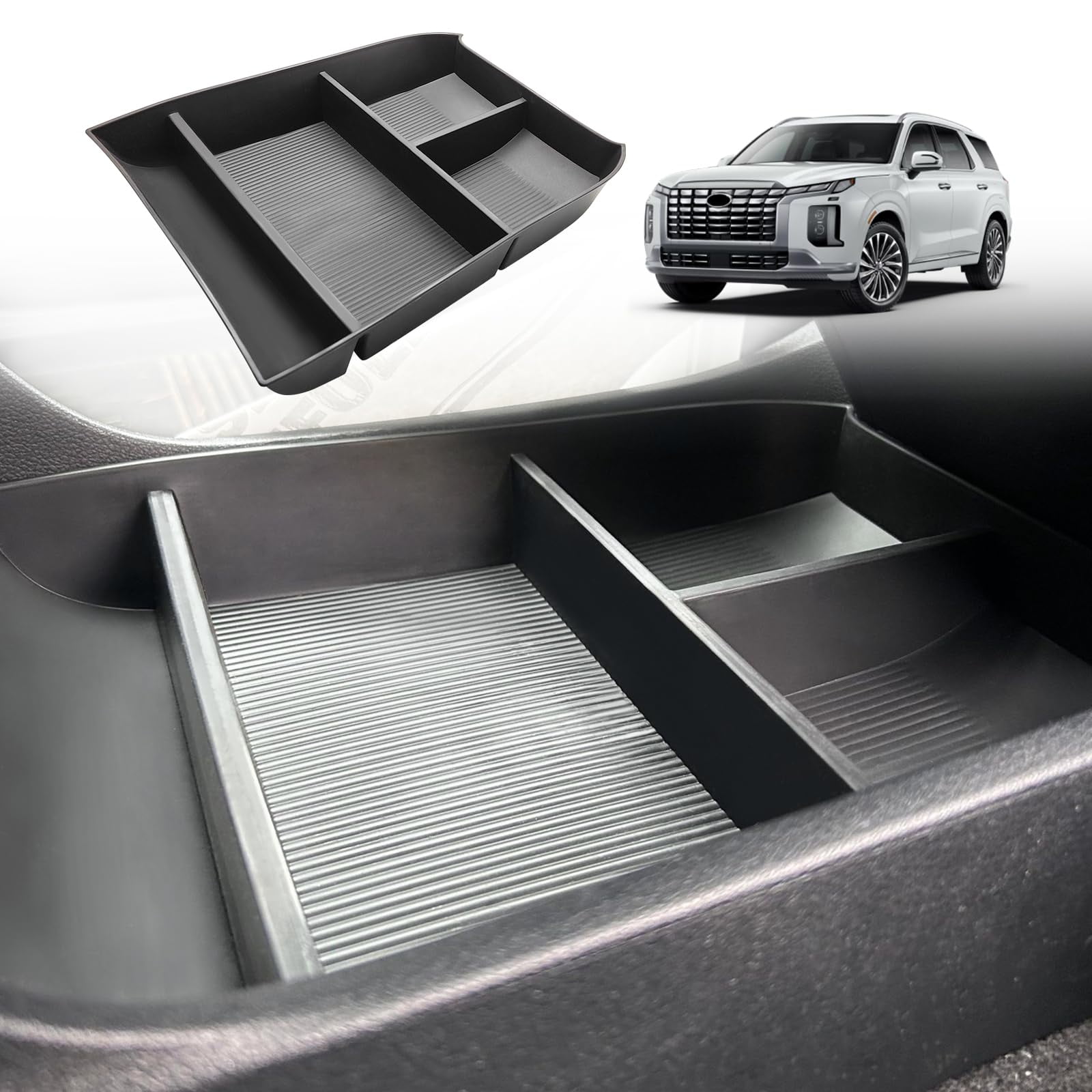 TripleAliners for 2021-2024 Palisade Accessories Lower Center Console ...