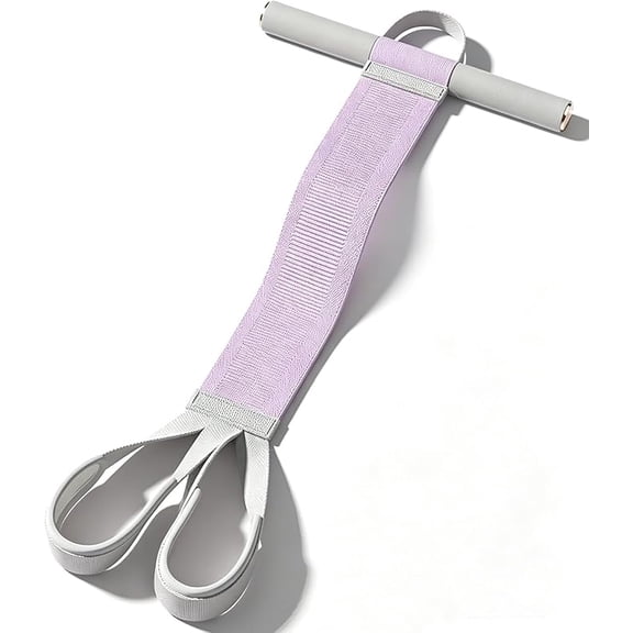 TripleHBB Fabric Resistance Band with Handles,120lb Pedal Resistance Bands with Handles,Non-Slip Foot Pedal Puller for Strength Muscle Training,Elastic Tension Rope Multi-function for Full Body