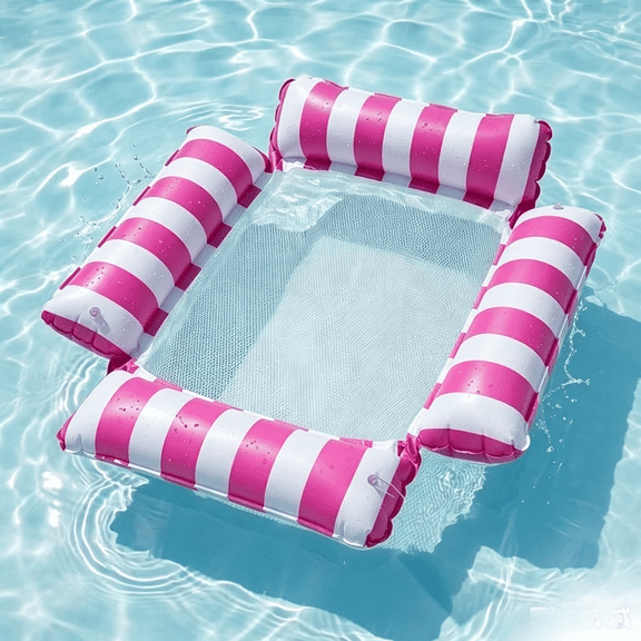 TripleHBB Inflatable Pool Floating Chair for Adult, 4-in-1 Multi-Purpose Pool Float Rafts Water Hammock,Pool Floaties for Adults Swimming Pool Lake Beach