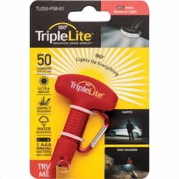 TripleLite 50 Lm. 180 Deg Mini LED Flashlight - Pack of 6