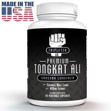 TripleTek Premium Testosterone Booster, Tongkat Ali Extract, 60 ct.