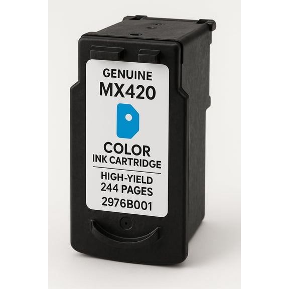 Triplenet Pricing Genuine MX420 Color Ink Cartridge OEM Replacement  High Yield 244 Pages  Compatible Printer Ink  Reliable Performance for Vivid Colors  Over 1 LB Printing Capacity 2976B001