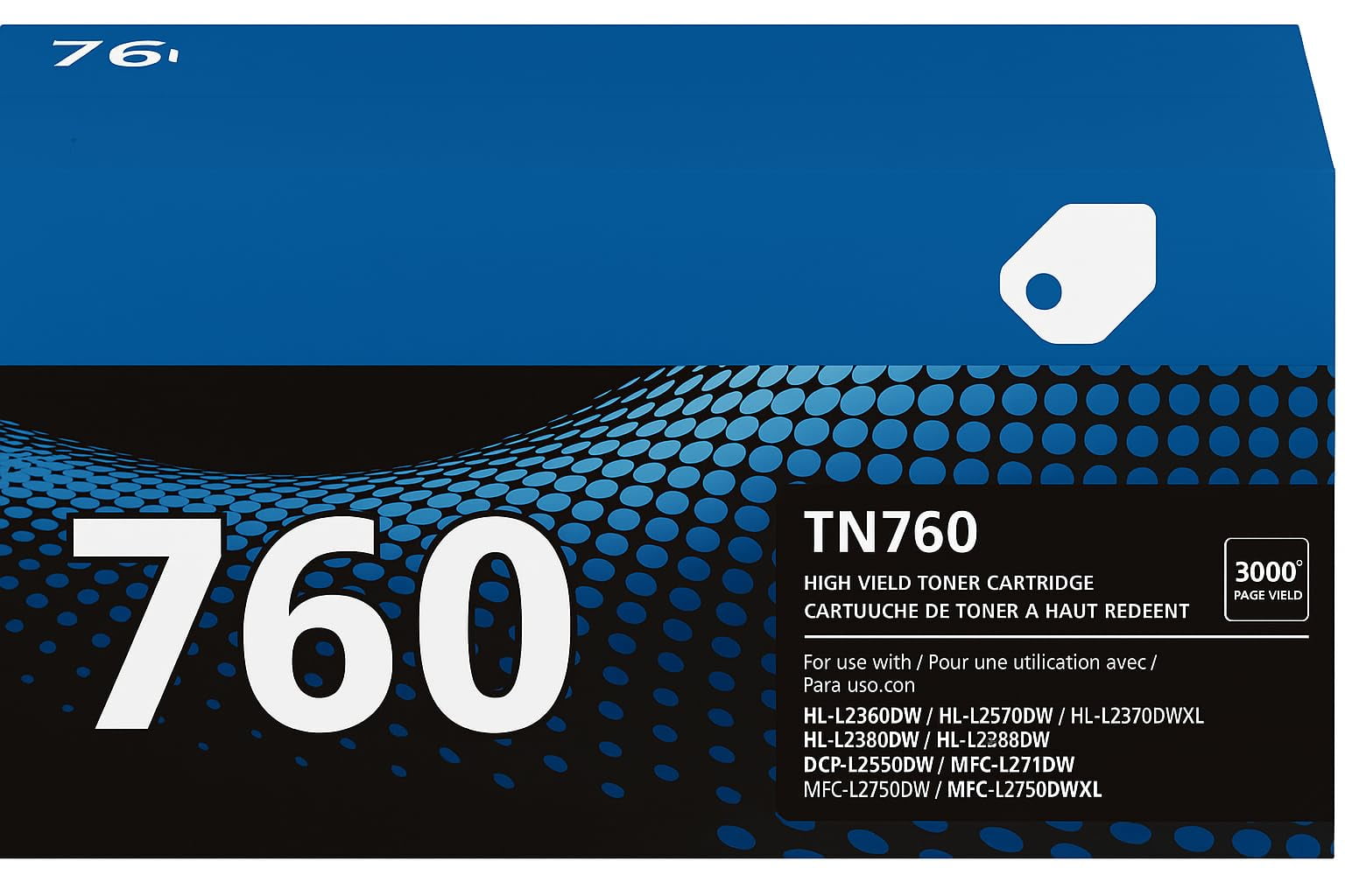 10 X TONER TN-2410 TN-2420 PER BROTHER MFC L2710DW L2710DN L2710