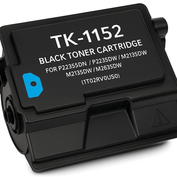 Compatible Black Toner Cartridge Replacement for KYOCERA MITA TK-1152 (1T02RV0US0), 3K Yield