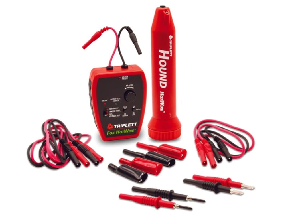 Triplett 3388 HotWire Fox and Hound, Live Wire Circuit Tracing Kit