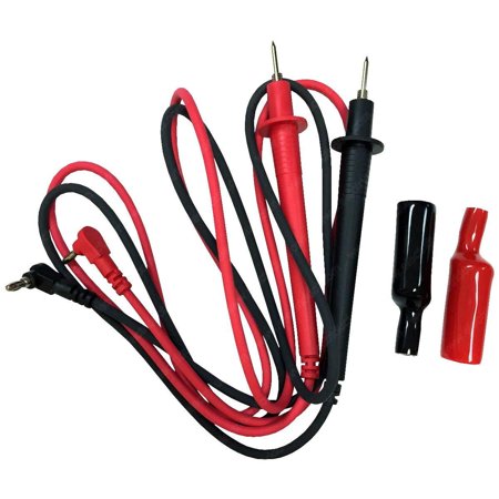 Triplett 42" Test Leads with Mini-Banana Jacks and Insulated Screw-On Alligator Clips for Triplett 310 Series (79-153)