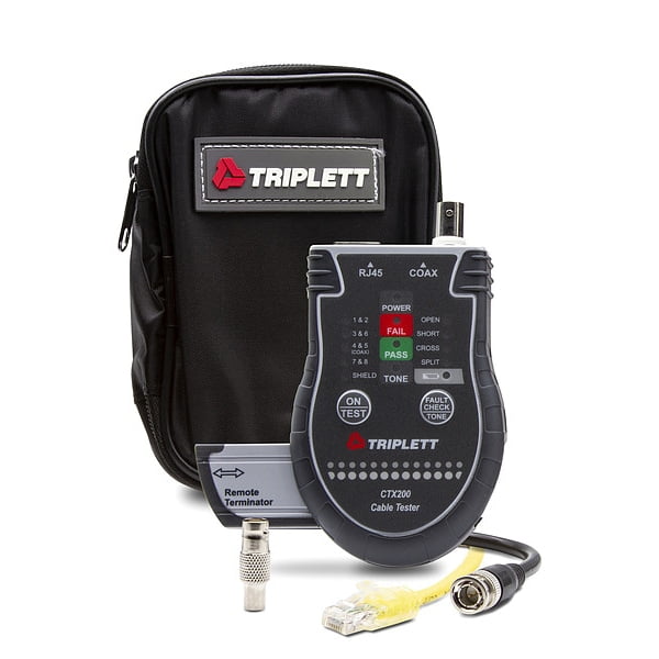 Triplett Coax Network Cable Tester Pocket Cat Walmart