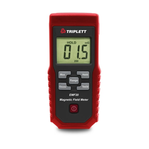 Triplett Magnetic Field Meter,Single Axis Sensor EMF20