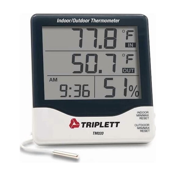 Triplett Indoor/Outdoor Temperature Indicator TM020