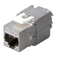 thumbnail image 1 of Triplett Shielded Metal Connector,White CAT7-KJSWH, 1 of 1