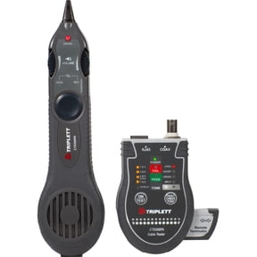 Triplett Network Cable Tester,9"H x 7"W x 1-3/4"D CTX200PA