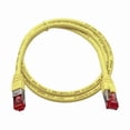 thumbnail image 1 of Triplett Patch Cable,CAT6A,10GBPS,Yellow CAT6A-3YL, 1 of 1