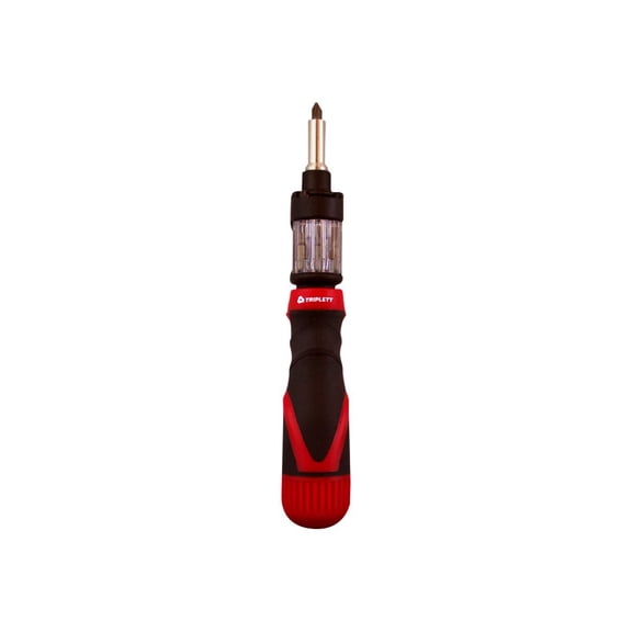 Triplett Professional Autoloader 12-in-1 Multi-Bit Ratcheting Screwdriver (TPAL-X)