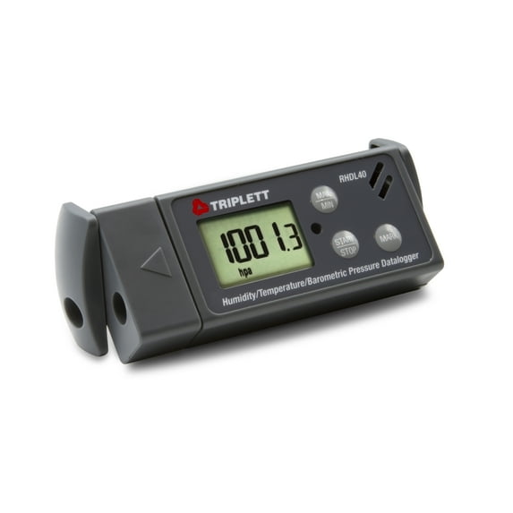 Triplett RHDL40 Temperature/Humidity/Barometric Pressure PDF Data Logger - Record 16,000 Readings Each