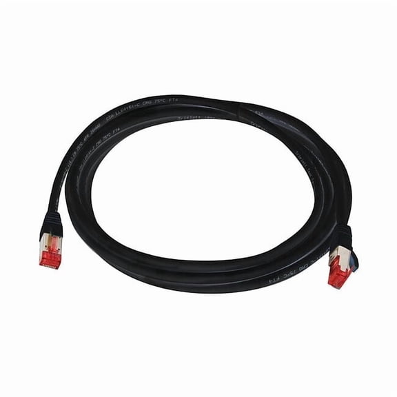 Triplett Voice and Data Patch Cable,6A,10 GBps CAT6A-10BK