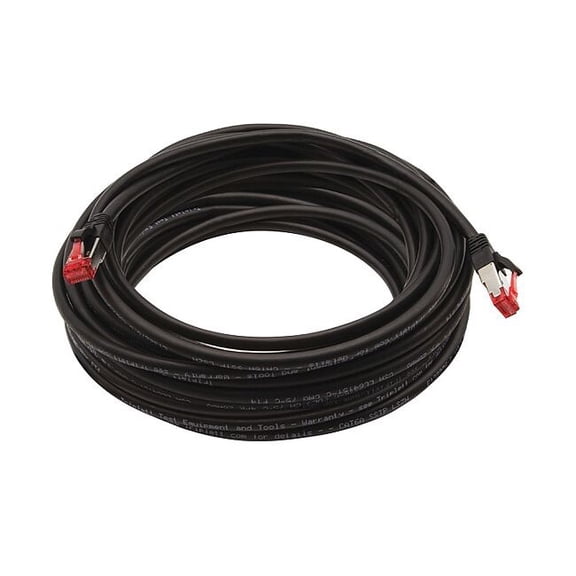 Triplett Voice and Data Patch Cable,6A,10 GBps CAT6A-50BK