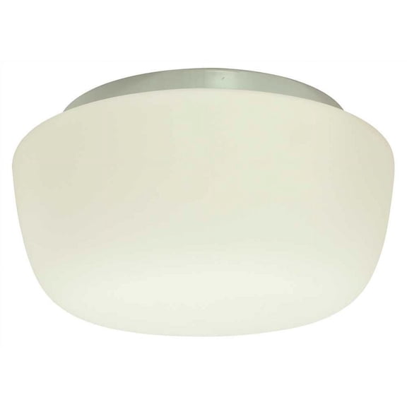 TRIPLEX OPAL GLASS CEILING FIXTURE, MAXIMUM TWO 60 WATT INCANDESCENT MEDIUM BASE