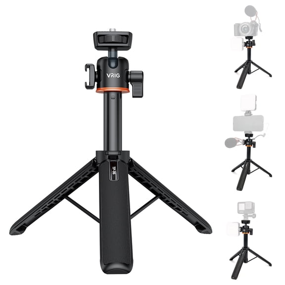 Tripod,1/4 Inch Screw Alloy With 1/4 Inch Screw Cold -06 Portable Mount Rotatable Ballhead Stand Alloy With Screw Cold Mount Cold Mount Rotatable Portable Stick Stand Ballhead Max. Load