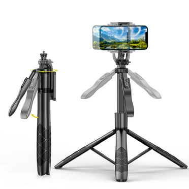 Tripod, 60 Inch Camera Tripod with Travel Bag,  Professional Aluminum Portable Tripod Stand with Cell Phone Tripod Holder and 1/4 Inch Screws for Cell Phones/Cameras/Projectors/DSLR/DSLR Cameras