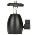 Tripod Ball Head Aluminum Alloy 1/4in Mini Ball Head Adapter for SLR