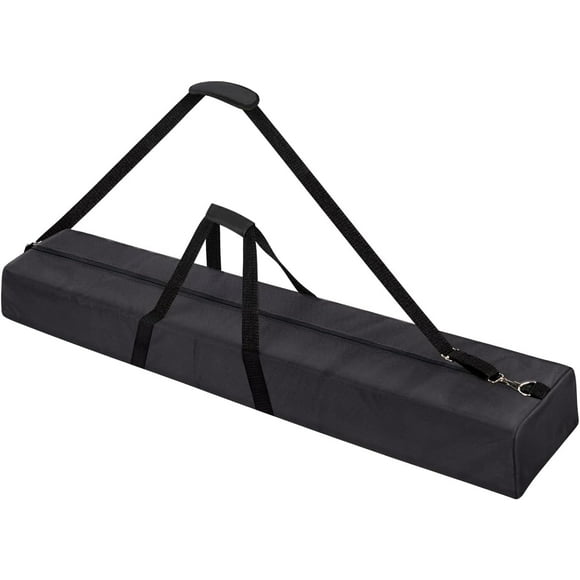 Tripod Carrying Case Bag, 48" Long Carry Case for Mic Photography Tripod Stand, Light/Lighting Stand, Mic/Microphone Poles with Adjustable Shoulder Strap, Heavy Duty Handle and Double Zipper