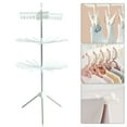 thumbnail image 1 of Tripod Clothes Drying Rack Steel Laundry Coat Hanger Foldable Stand Portable, 1 of 12