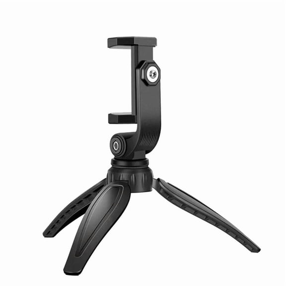 Tripod Foldable 360 Rotation Selfie Stick Monopods Video Stand Universal for Smartphone,1 x Tripod,Black