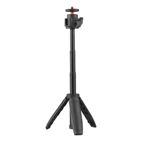 Tripod Lightweight Portable Mini Tripod Extendable Tripod Stand Handle Grip With 4 Levels Of Adjustable Height For Phone Camera Selfie Video Recording Live Stream