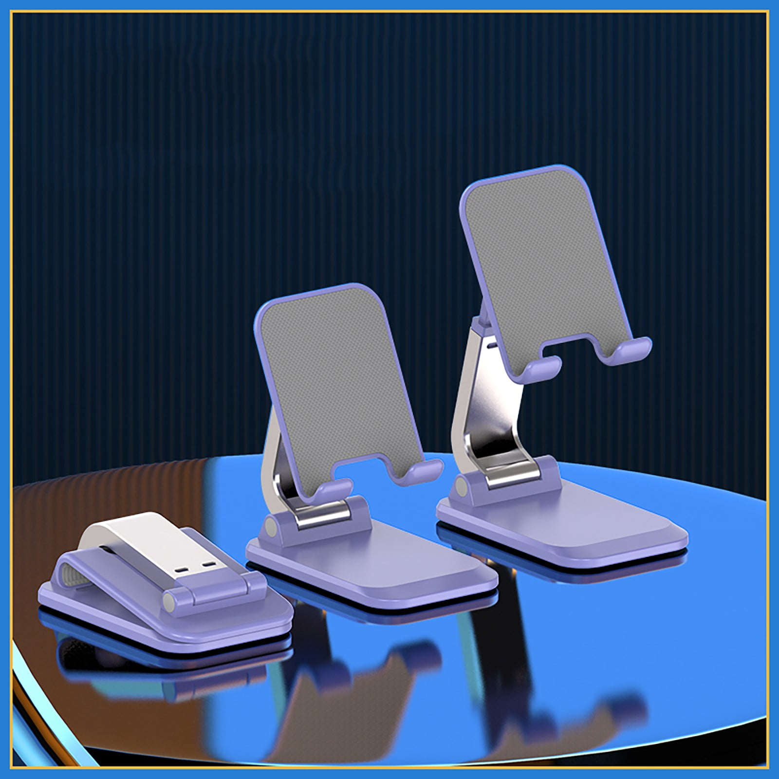 Tripod Phone Holder Attachment Telephone Stand Phone Laptop Holder