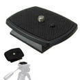 thumbnail image 1 of Tripod Quick Release Plate 1/4" Screw Adapter Mount Head for DSLR SLR Digital Camera, 1 of 7