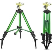 Tripod Sprinkler for Yard, Impact Sprinkler with 360 Degree Large Area Coverage, Extra Tall Heavy Duty Water Sprinkler for Lawn/Yard/Garden
