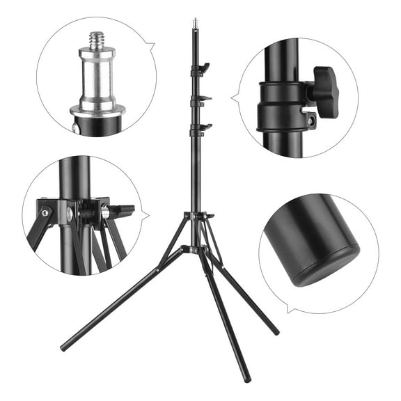 Tripod,Stuido Stand Metal Screw Studio Softbox 1/4 Inch Screw Metal Stand 78.7in Max. With Inch Screw Studio With 1/4 Inch Video Studio Softbox Led Stand Stuido Stand Max. With 1/4 Eryue