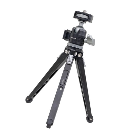 Tripod Tabletop Phone Tripod Desktop Rotation Mount Portable Camera Stand Holder Adjustable for