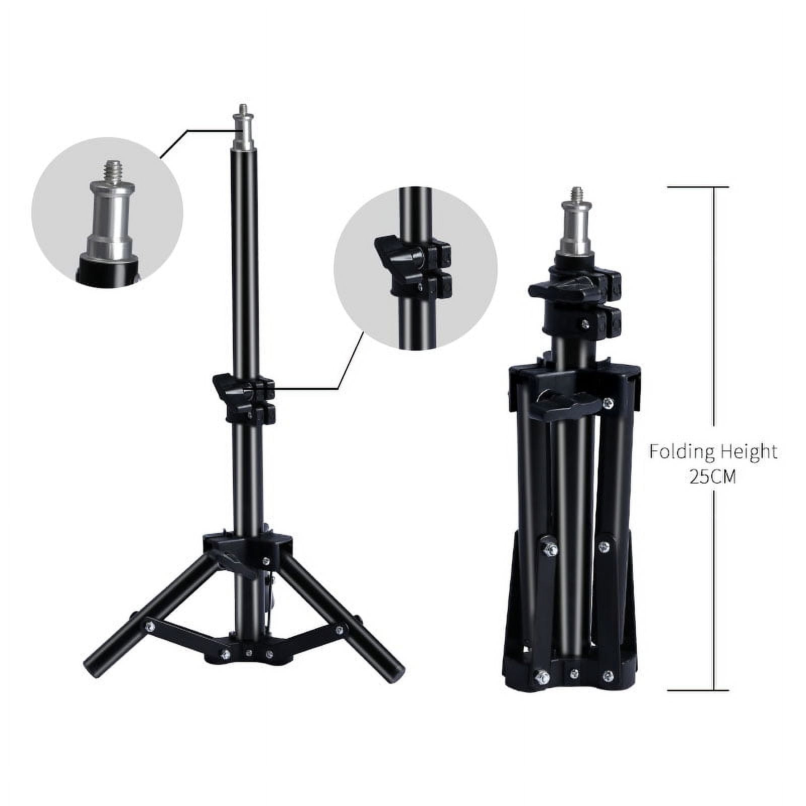 Tripod for Phone Mobilephone Selfie Stick Adjustable Light Stand 1/4