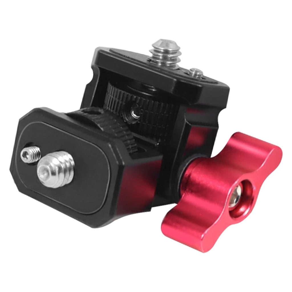 Tripods Head Monitors Mount 1/4inch Cold Shoe Swivels and Tilt ...
