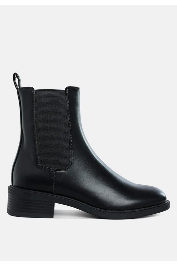 Tripoli Stacked Heel Chelsea Boots