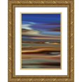 thumbnail image 1 of Tripp 14x18 Gold Ornate Wood Framed with Double Matting Museum Art Print Titled - Skid I, 1 of 4