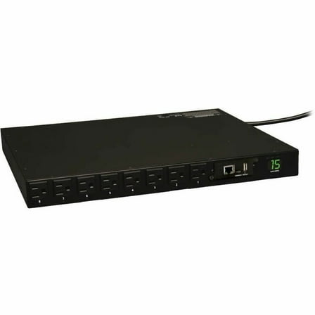 Tripp Lite 1U Rack-Mount 1.4kW Single-Phase Switched PDU w/ 16 Outlets