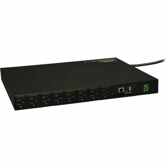Tripp Lite 1U Rack-Mount 1.4kW Single-Phase Switched PDU w/ 16 Outlets