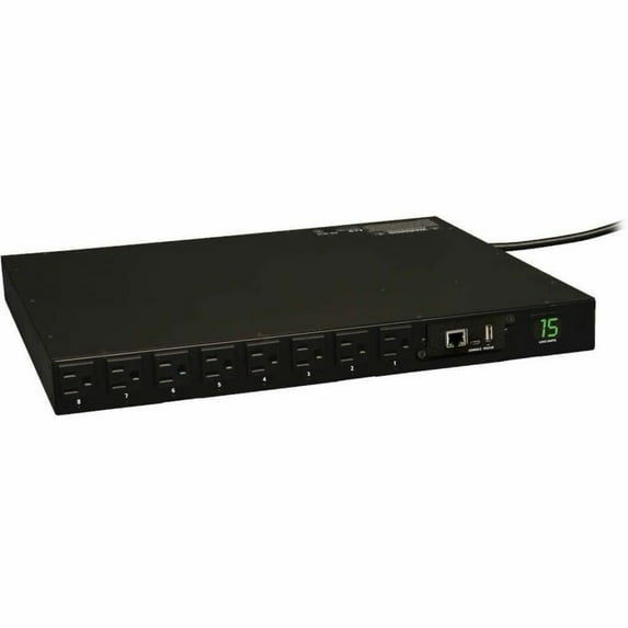 Tripp Lite 1U Rack-Mount 1.4kW Single-Phase Switched PDU w/ 16 Outlets