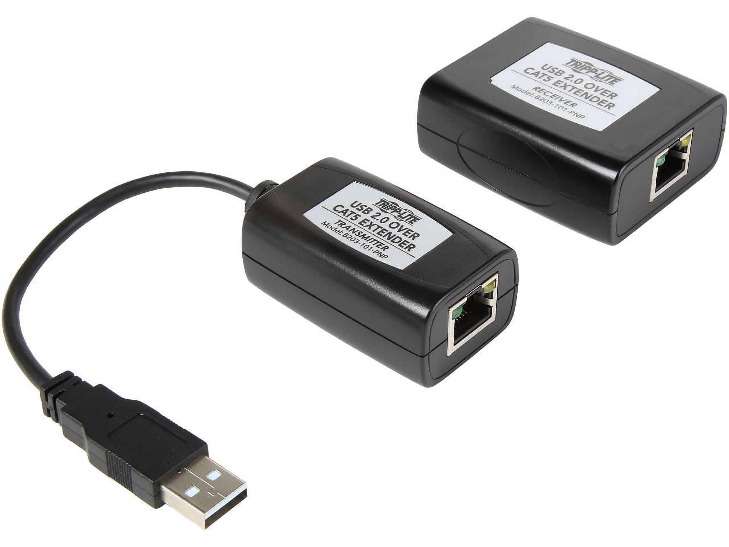 Usb Php Device Tripp Lite 1-Port USB 2.0 Over Cat5/Cat6 Extender Kit, Transmitter ...