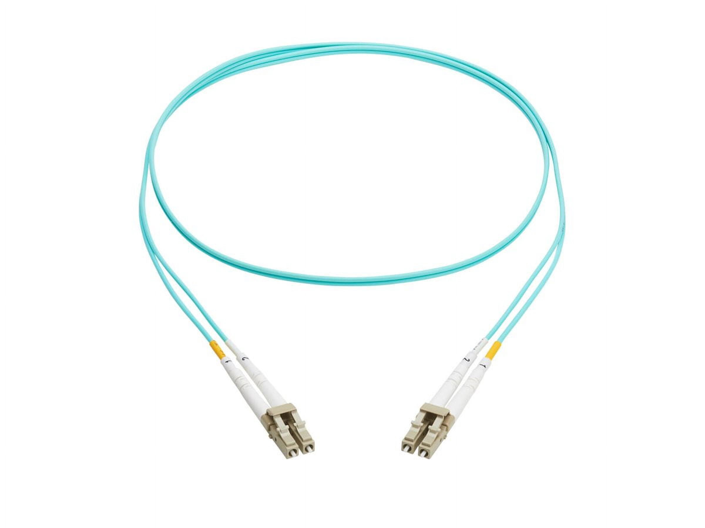 LC To LC Multimode Fiber Patch Cable 75m/245ft - Armored OM3 50/125um Outdoor TPU Cable