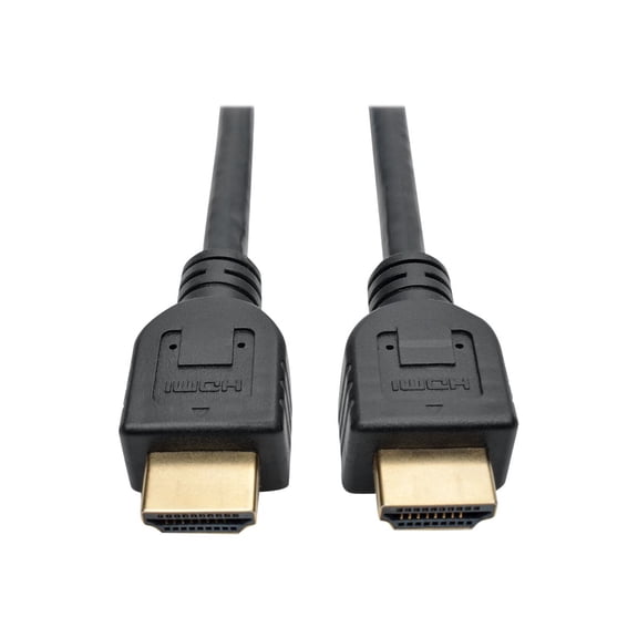 TrippLite High-Speed HDMI Cable with Ethernet and Digital Video with Audio, UHD 4K, In-Wall CL3-Rated (M/M), 10 ft.