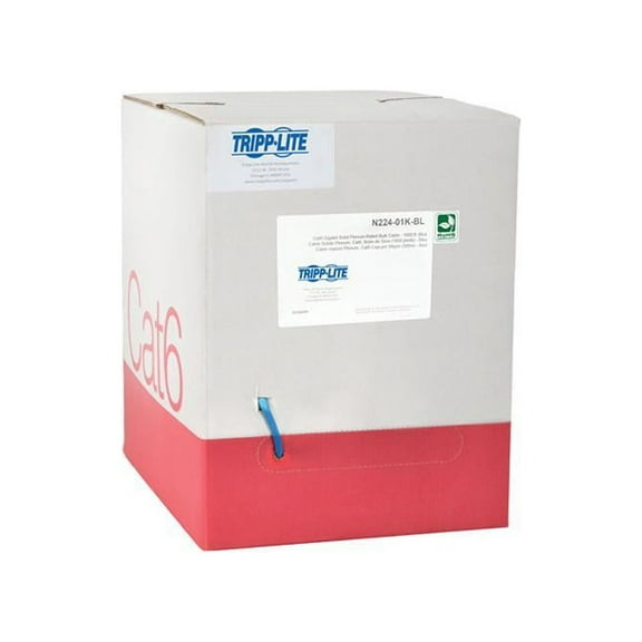 BULK 1000FT CAT6 BLUE GIGABIT