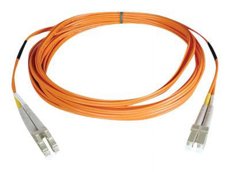 Tripp Lite Fiber Optic Duplex Patch Cable - 2 X Lc Male - 2 X Lc Male - 328.08ft - Orange (n520100m)